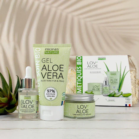 3 trattamenti cosmetici viso Aloe - Kit Lov'Aloe - Image 2