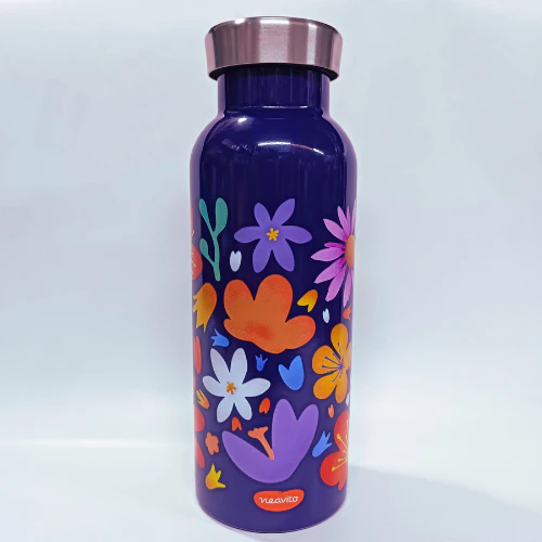 Bottiglia thermos in acciaio 4ever bottle - rosa e blu - Image 2