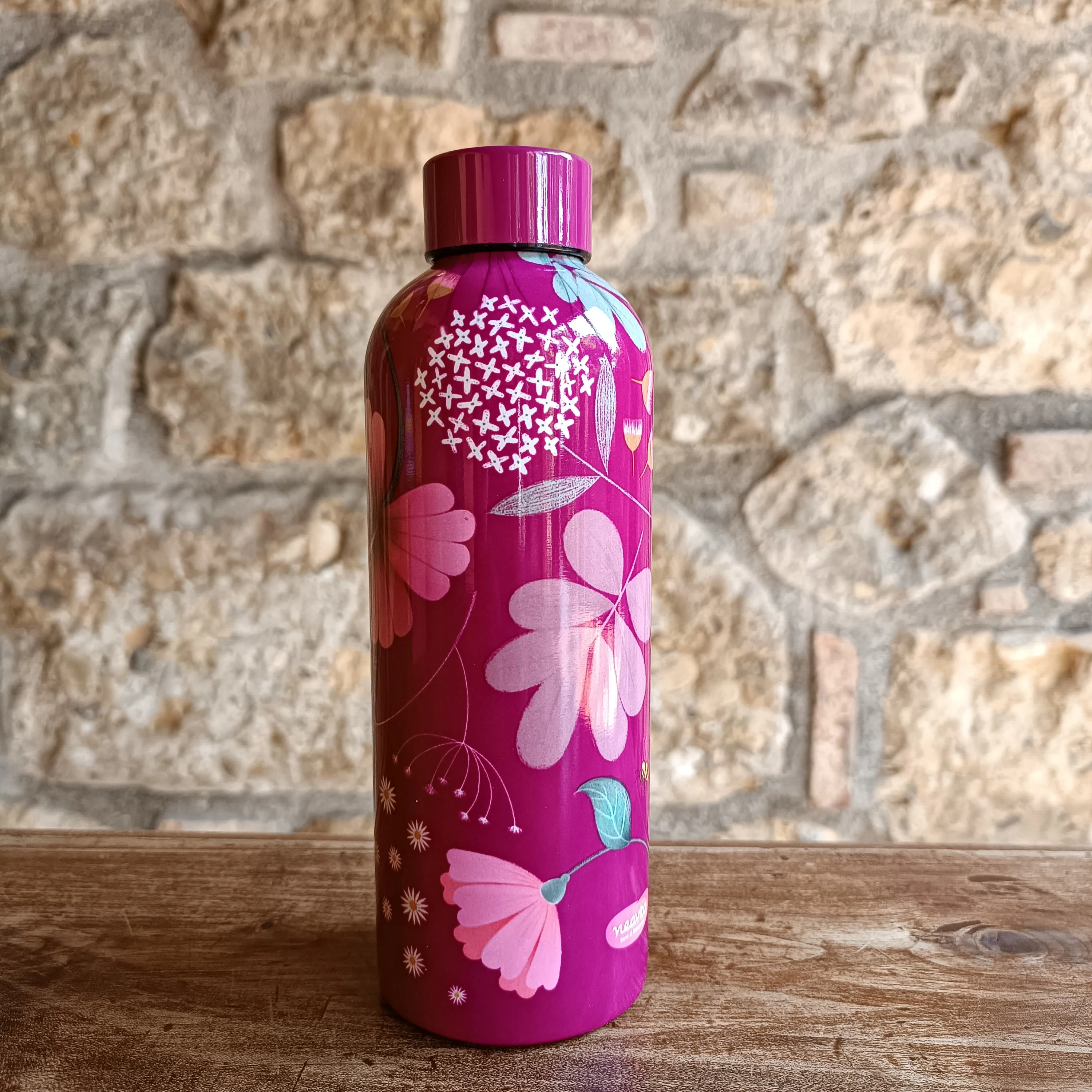 Bottiglia thermos in acciaio 4ever bottle - rosa e blu - Image 4