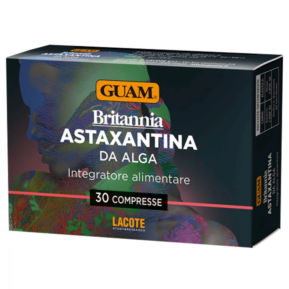 Britannia Astaxantina da Alga 30 compresse - Guam