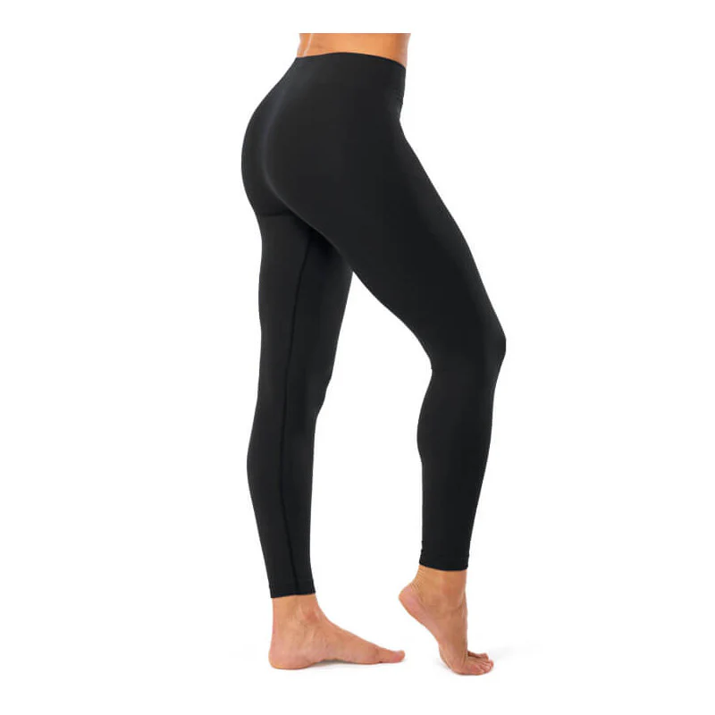 Leggings classico nero anti cellulite con alghe marine GUAM - Image 2