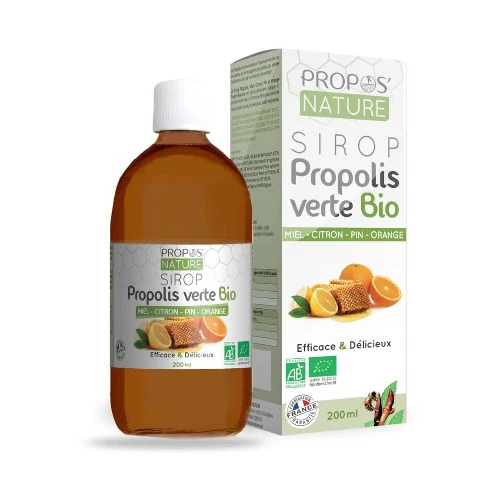 Sciroppo alla propoli verde del Brasile bio - Propos'Nature