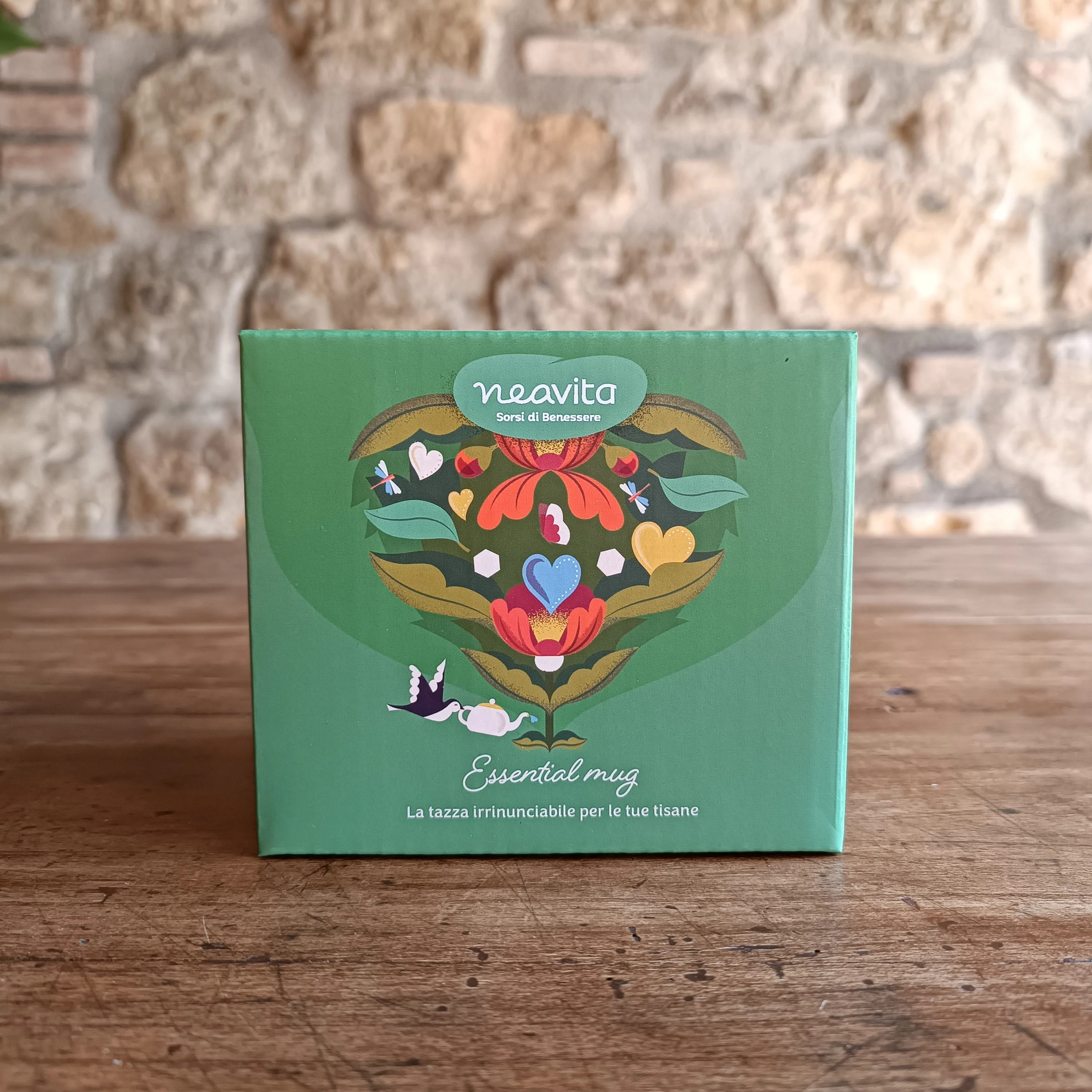 Tazza in ceramica per tisane e infusi - Coltivar l'amore sorso dopo sorso - Image 2