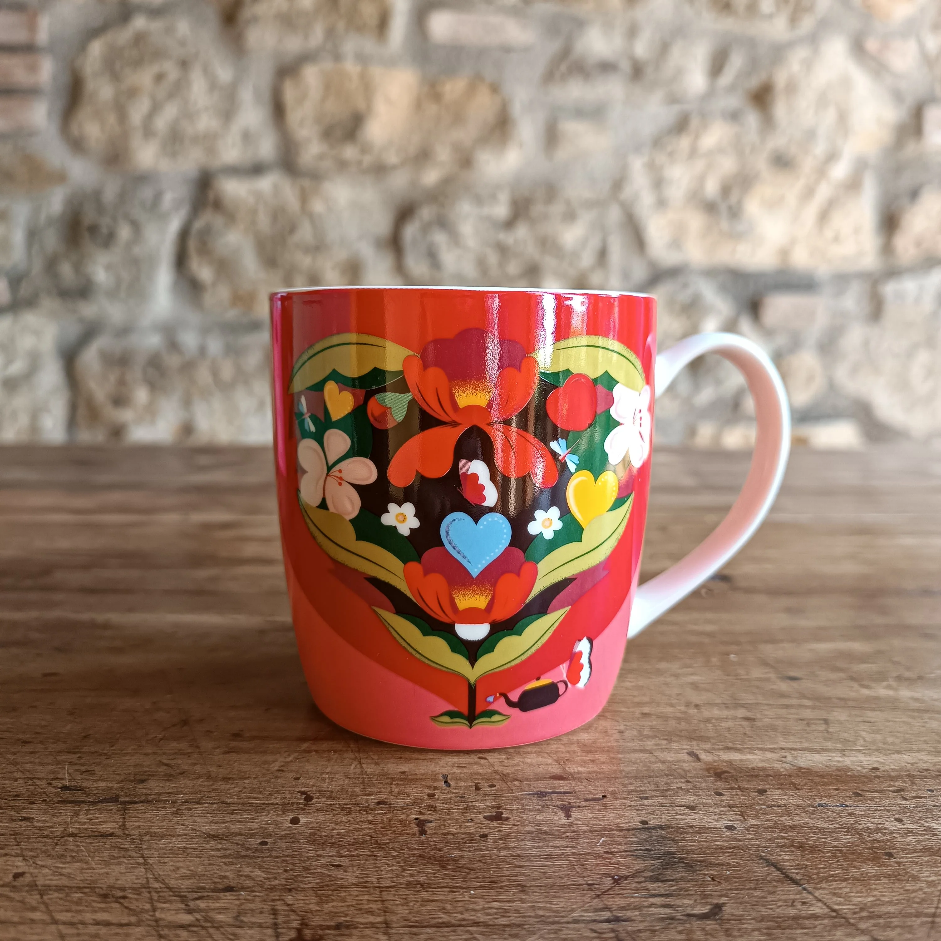 Tazza in ceramica per tisane e infusi - Coltivar l'amore sorso dopo sorso - Image 3