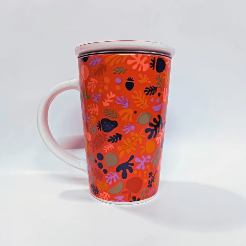 Tazza infusiera per tisane verde e rossa - Assapora la natura un sorso alla volta - Image 2