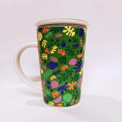 Tazza infusiera per tisane verde e rossa - Assapora la natura un sorso alla volta - Image 3